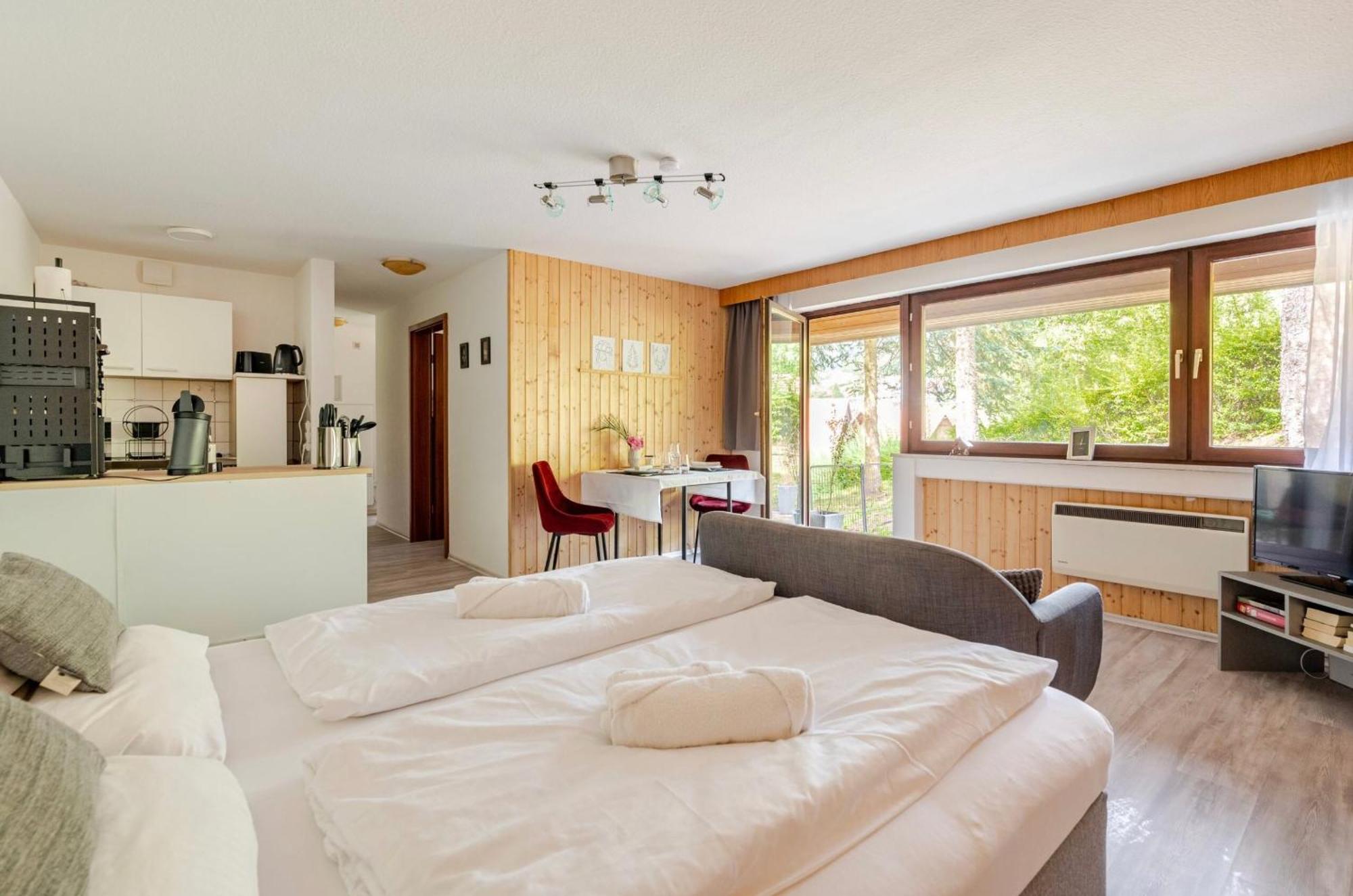 Appartement An Wanderwegen Gelegen Mit Terrasse Und Boxspringbett à Sasbachwalden Extérieur photo